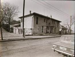 1973 Budapest, a SZIGETHY mozi külső-belső felvételei, 8 db szabadon felhasználható negatív, 6x7 cm