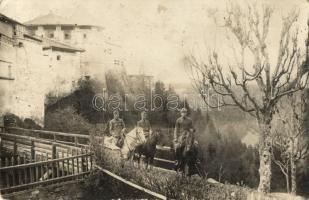 I. világháborús osztrák-magyar katonák - 2 db képeslap / WWI K. u. K. military, soldiers photo - 2 p...
