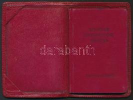 1953 dr. Jeszenszky Ferenc MNB vezérigazgató, tanácsvezető bíró párttagkönyve