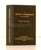 Vedres István: A sívány homokság használhatása. Szeged, 1980, MTESZ Csongrád Megyei Szervezete- Szegedi Nyomda MTESZ Miniatűr Könyv Klub. Kiadói műbőr kötés. Megjelent 750 példányban. Az 1825-ös könyv facsimile kiadása.