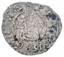 1586K-B Denár Ag "Rudolf" (0,55g) T:2,2- patina
Huszár: 1059. Unger II.: 811.a