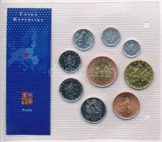 Csehország 1993-2004. 10h-50K (9xklf) "Az utolsó Korona forgalmi pénzek" T:1
Czech Republ...