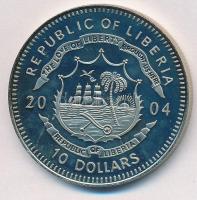 Libéria 2004. 10$ "Szabadság pillanatai - Rákóczi szabadságharc 1703" multicolor tanúsítvá...