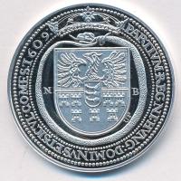 Magyar tallérok utánveretben "Báthory Gábor tallérja 1609" Ag emlékérem, tanúsítvánnyal (2...
