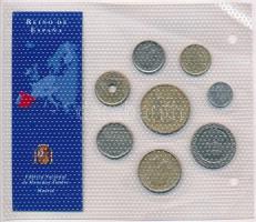 Spanyolország 1986-1998. 1P-500P (8xklf) "Az utolsó Peseta forgalmi pénzek" T:1-,2
Spain ...