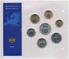 Bulgária 1999-2002. 1s-1L (7xklf) "Az utolsó Leva forgalmi pénzek" T:1
Bulgaria 1999-2002...