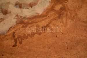 Somlai Vilma (1938-2007): Esti azalea. Olajl farost, jelzett, 40×50 cm