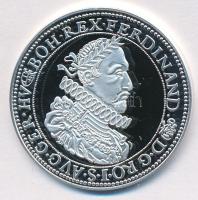 Magyar tallérok utánveretben "II. Ferdinánd tallérja 1632" Ag emlékérem (20g/0.999/38mm) T:PP