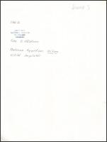 O.Väisänen: Matrona, pecséttel jelzett, feliratozott fotó, 24x18 cm