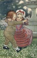 Waltzing kids, M. Munk No. 563. s: Pearse (EK)