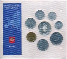 Vatikán 1972-1977. 1L-500L (8xklf) "Az utolsó Líra forgalmi pénzek" T:1
Vatican 1972-1977...