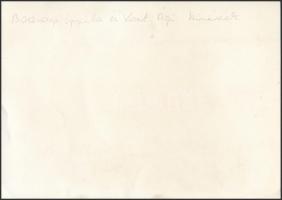 Bodrogi Gyula és Voith Ági, fotó, 17x23 cm