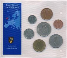 Írország 1977-2000. 1p-1Ł (7xklf) "Az utolsó Font forgalmi pénzek" T:1-,2
Ireland 1977-20...