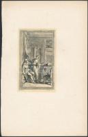 Eredeti metszetek későbbi nyomatai, 4 db, 12x8 cm