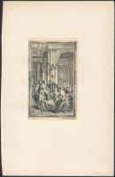 Eredeti metszetek későbbi nyomatai, 4 db, 12x8 cm