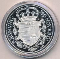 DN "Magyar tallérok utánveretben - Rákóczi féltallérja 1706" Ag emlékérem tanúsítvánnyal (20g/0.999/38,6mm) T:PP