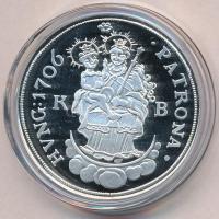 DN "Magyar tallérok utánveretben - Rákóczi féltallérja 1706" Ag emlékérem tanúsítvánnyal (...