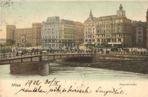 Vienna, Wien; Aspernbrücke / bridge (EK)