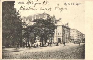 Vienna, Wien I. K.K. Hof-Operntheater / opera house