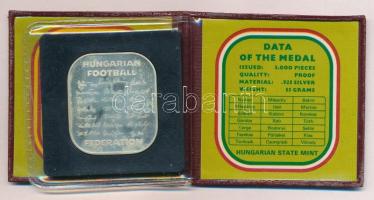 1982. "MLSZ / FIFA Világbajnokság Spanyolországban" Ag emlékérem eredeti tokban (35g/0.925...