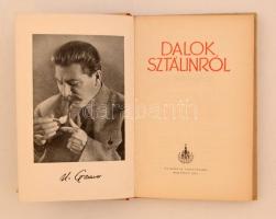 Gábor Andor, Urbán Eszter (szerk.): Dalok Sztálinról. Budapest, 1951, Új Magyar Könyvkiadó. Kiadói f...