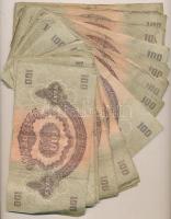 1944. 100P "A Vörös Hadsereg Parancsnoksága" (40x) T:III,III-