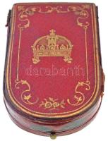 1830/1910. "A Magyar Királyi Szent István-rend kiskeresztje" zománcozott arany kitüntetés,...