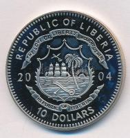 Libéria 2004. 10$ "Szabadság pillanatai-Teréz anya (Nobel-békedíj) 1979" multicolor T:PP u...