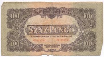 1944. 1P-100P (10x) "A Vörös Hadsereg Parancsnoksága" T:III,III-