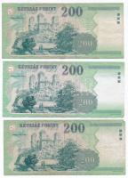 1998-2007. 200Ft (6xklf) T:III