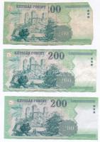 1998-2007. 200Ft (6xklf) T:III