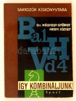 Dr. Négyesy György-Hegyi József: Így kombináljunk! Sakkozók kiskönyvtára. Budapest, 1965, Sport. Kiadói papírkötés, számos szövegközti ábrával illusztrálva.