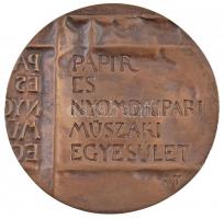 Asszonyi Tamás (1942- ) ~1980-1990. "Lengyel Lajos-díj / Papír és Nyomdaipari Műszaki Egyesület...