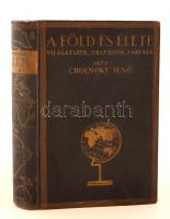 Cholnoky Jenő: A Föld és élete, világrészek országok, emberek. Ázsia, II. kötet. Bp., Franklin-Társulat. Kiadói aranyozott egészvászon kötés, kissé kopottas állapotban