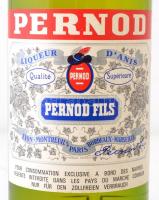 1977 Pernod bontatlan palack francia ánizslikőr / Unopened bottle of vintage French liqeur