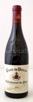 1998 Cuvee du Vatican bontatlan palack francia bor, 750 ml / Unopened bottle of vintage French wine