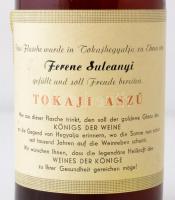 1983 5 puttonyos tokaji aszú bontatlan palack bor / Unopened bottle of vintage Hungarian wine