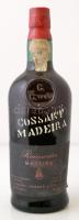 cca 1978 Portugál Madeira bontatlan palack portugál bor, 75 cl / Madeira Unopened bottle of vintage Portugal wine
