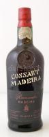 cca 1978 Portugál Madeira bontatlan palack portugál bor, 75 cl / Madeira Unopened bottle of vintage Portugal wine