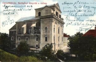 Gyulafehérvár, Alba Iulia; Batthyányi könyvtár a várban, kiadja Schaser Ferenc / library in the castle