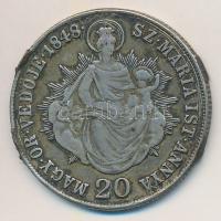 1848. 20kr Ag "V. Ferdinánd" T:2,2- fülnyom
Adamo B5