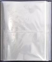 Leuchtturm képeslap album 50 db kettes osztású 2 oldalas lappal, 100/200 férőhely, zöld borítóval / ...