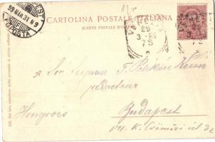 1899 Venice, Venezia; Ponte dei Sospiri / Bridge of Sighs