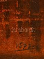 Olvashatatlan jelzéssel: Őszi erdő. Olaj, vászon, keretben, 24×34 cm