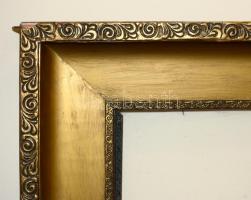 Neogrády Antal (1861-1942): Ivó lány. Olaj, vászon (sérült), jelzett, sérült keretben, 60×80 cm