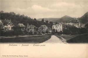 Brassó, Kronstadt, Brasov; Postarét / Postwiese / meadow