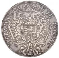 1761K-B Tallér Ag "Lotharingiai Ferenc" (27,57g) T:2 patina, k.
Huszár: 1787. Unger III.:...