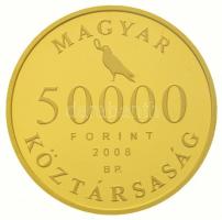 2008. 50.000Ft Au "Hunyadi Mátyás" (10g/0.986) T:PP 
Hungary 2008. 50.000 Forint Au &quot...