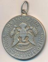 Amerikai Egyesült Államok 1964. 1/2$ Ag "Kennedy" füllel T:2 
USA 1964. 1/2 Dollars Ag &q...