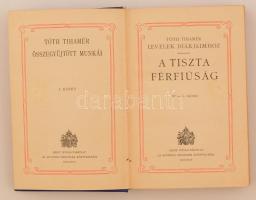 Dr. Tóth Tihamér összegyűjtött munkái 1-20. köt. Budapest, 1935-1936, Szent István-Társulat. Kiadói ...